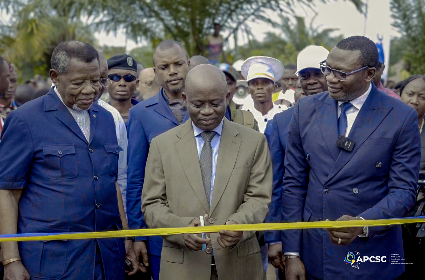 Lancement officiel de l’antenne provinciale de l’ Agence de Pilotage, de Coordination et de Suivi des Conventions de Collaboration signées entre la République Démocratique du Congo et les partenaires privés.